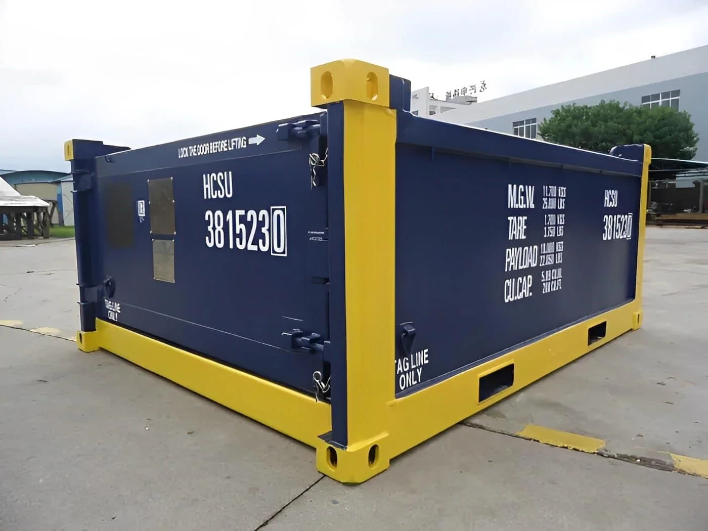 10ft DNV 2.7-1 Offshore Certified Container – Heavy-Duty Corten Steel, Stackable, Forklift-Ready - Image 2