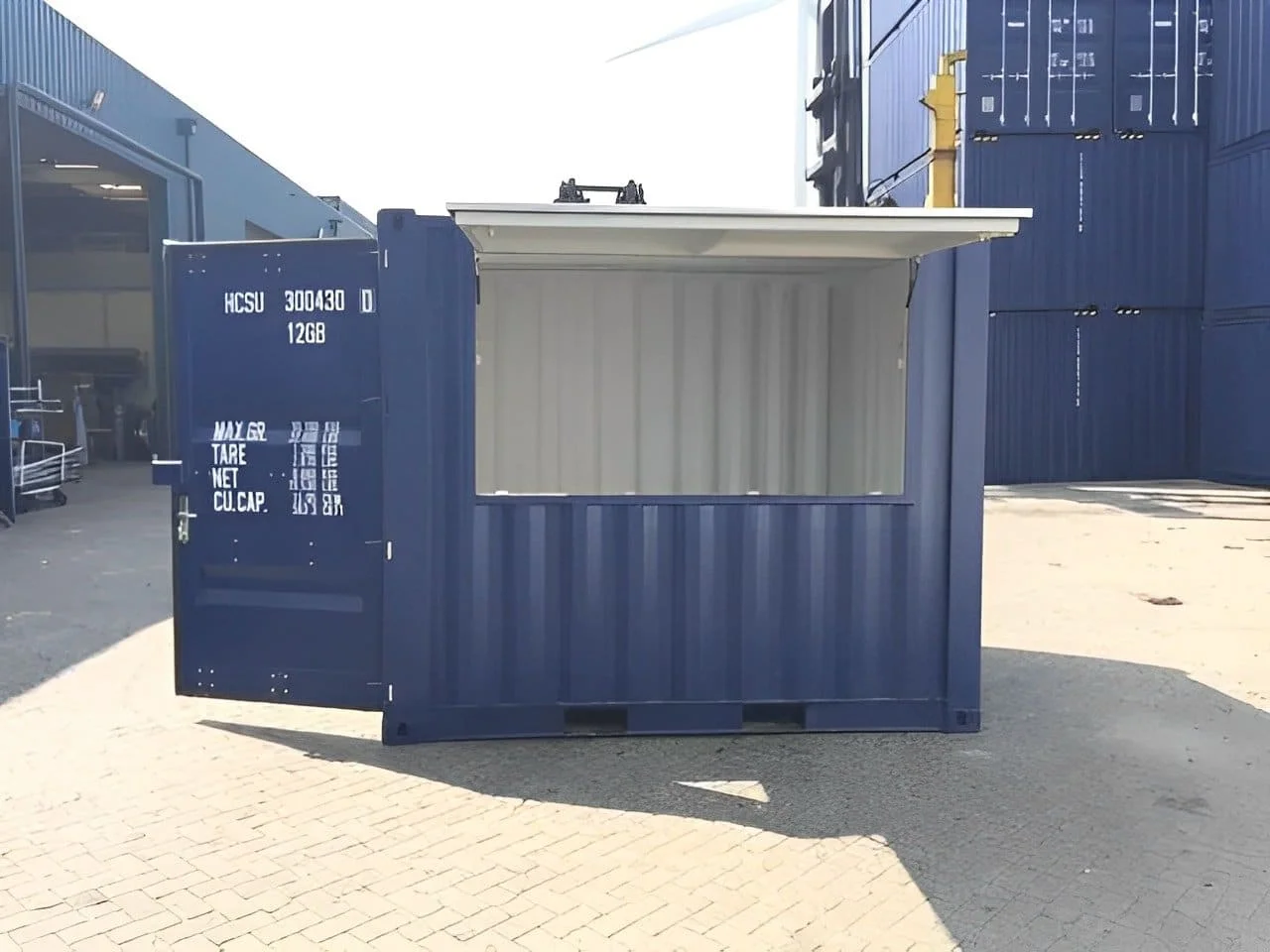 10ft Outdoor Bar Shipping Container – Event-Ready, Lockbox, Customizable, RAL Colors - Image 5