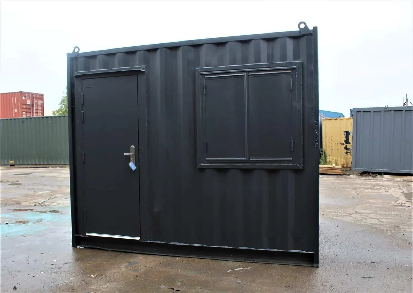 10ft Shipping Container Office – Portable Corten Steel Workspace Unit - Image 6