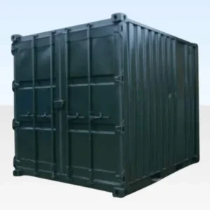 10ft x 8ft Cut Down Steel Storage Container – Used, Wind & Watertight