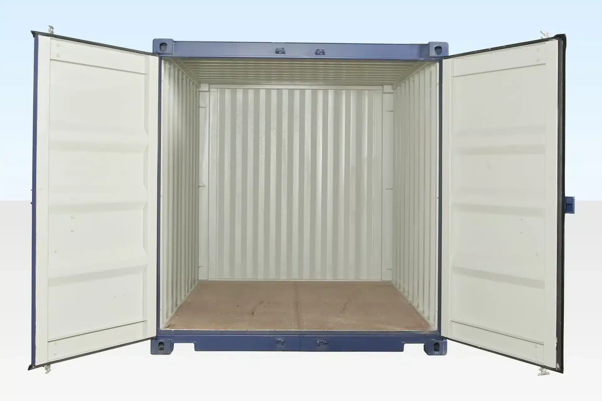 # 10ft x 8ft One-Trip Blue Steel Shipping Container – Heavy-Duty Cor-Ten Construction The **10ft x 8ft One-Trip Blue Steel Shipping Container** from **Zenarosa Shipping Containers** is a premium storage and shipping solution built for durability, security, and long-term performance. Manufactured from high-strength **Cor-Ten weathering steel**, this **one-trip shipping container** has made only a single journey from the factory to its destination, ensuring it remains in excellent condition with minimal wear. It is the ideal choice for businesses and homeowners seeking a nearly new container that combines outstanding reliability with a professional appearance. Designed to withstand the harshest weather conditions, this **10ft x 8ft steel shipping container** offers exceptional resistance to corrosion, impact, wind, and moisture. The striking blue exterior not only provides a clean, modern look but also features a durable marine-grade coating that protects the container against rust and environmental damage. Whether you need secure on-site storage, international cargo transport, or a base for a container conversion project, this versatile unit delivers dependable performance. With its compact footprint, the **10ft one-trip container** is perfect for locations where space is limited while still providing generous storage capacity for tools, machinery, construction equipment, furniture, retail stock, agricultural supplies, and household belongings. The heavy-duty double cargo doors open fully for convenient loading and unloading, while factory-fitted rubber door seals help keep the interior dry and protected from dust and water. Security is a key feature of this container. Reinforced locking bars, a heavy-duty lockbox, and a robust steel frame help safeguard your valuable assets against theft and unauthorized access. Built to **ISO standards** and supplied with a valid **CSC (Container Safety Convention) certification**, this container is suitable for both storage and international shipping applications. ### Key Features * Premium **10ft x 8ft One-Trip Blue Shipping Container** * Manufactured from heavy-duty Cor-Ten weathering steel * One-trip condition with minimal previous use * Durable blue marine-grade exterior finish * ISO compliant and CSC certified for international shipping * Windproof, waterproof, and weather-resistant construction * Secure double cargo doors with reinforced locking bars * Factory-fitted lockbox for enhanced security * Marine-grade plywood flooring for heavy loads * Forklift pockets and corner castings for easy handling * Stackable design for efficient storage and transport * Ideal for storage, shipping, workshops, and container conversion projects The **10ft x 8ft One-Trip Blue Steel Shipping Container** is a smart investment for construction companies, retailers, farms, warehouses, schools, and homeowners looking for a secure, low-maintenance storage solution. Its near-new condition and rugged construction ensure years of dependable service in both commercial and residential environments. At **Zenarosa Shipping Containers**, we supply premium **one-trip shipping containers**, **Cor-Ten steel containers**, **10ft storage containers**, and custom container conversions tailored to your specific requirements. Every container is carefully inspected to ensure exceptional quality, structural integrity, and customer satisfaction. Contact **Zenarosa Shipping Containers** today to request a free quote for the **10ft x 8ft One-Trip Blue Steel Shipping Container – Heavy-Duty Cor-Ten Construction**. We offer competitive pricing, fast worldwide delivery, customization options, and expert customer support to help you find the ideal container for your storage, transport, or conversion needs.