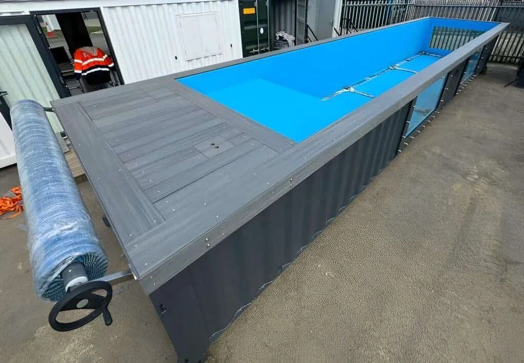 # 12M / 40ft Portable Container Swimming Pool | Ideal Outdoor Swimming Pool Transform your outdoor space with the **12M / 40ft Portable Container Swimming Pool** from **Zenarosa Shipping Containers**. Expertly engineered from a premium **40ft shipping container**, this modern **container swimming pool** offers the perfect combination of luxury, durability, and convenience. Whether you're enhancing your home, hotel, resort, holiday rental, fitness center, or commercial property, this stylish outdoor pool provides a cost-effective alternative to traditional in-ground swimming pools while delivering exceptional performance and contemporary design. Constructed from **high-strength Cor-Ten weathering steel**, this **40ft portable container pool** is built to withstand harsh weather conditions and provide years of reliable use. The reinforced steel structure ensures maximum strength and stability, while the waterproof interior lining and premium filtration system help maintain crystal-clear water with minimal maintenance. Designed for quick installation, the **12-meter container swimming pool** arrives largely pre-assembled, significantly reducing installation time and eliminating the extensive excavation required for conventional pools. Simply prepare a suitable level foundation, connect the utilities, and your pool is ready for use. Its portable design also allows for relocation if your property layout or business needs change. The spacious 40ft design provides ample room for swimming, exercise, relaxation, and family fun. Optional upgrades include tempered glass viewing panels, timber or composite decking, LED underwater lighting, stainless steel ladders, heating systems, spa jets, automatic filtration, pool covers, and custom exterior finishes. The container can also be painted in any **RAL color** to complement your home or commercial branding. ### Key Features * Premium **12M (40ft) portable container swimming pool** * Built from heavy-duty Cor-Ten weathering steel * Modern and stylish outdoor swimming pool design * Durable waterproof interior lining * High-performance filtration and circulation system * Quick installation with minimal site preparation * Portable and relocatable design * Weatherproof and corrosion-resistant construction * Optional tempered glass viewing window * Optional heating, LED lighting, spa jets, and pool cover * Custom RAL colors and exterior finishes available * Ideal for homes, hotels, resorts, villas, gyms, holiday rentals, schools, and commercial properties The **40ft Container Swimming Pool** is perfect for homeowners seeking a luxurious backyard pool, hospitality businesses looking to attract guests, fitness centers requiring lap pools, and property developers wanting an eye-catching feature. Its modular design delivers premium quality without the high costs and lengthy construction process of traditional concrete pools. At **Zenarosa Shipping Containers**, we specialize in manufacturing innovative **container swimming pools**, **portable swimming pools**, **luxury container pools**, and custom shipping container conversions. Every pool is built with precision engineering, premium materials, and strict quality control to ensure outstanding durability, safety, and customer satisfaction. Contact **Zenarosa Shipping Containers** today to request a free quote for the **12M / 40ft Portable Container Swimming Pool**. We offer competitive pricing, worldwide delivery, and fully customized solutions to help you create the perfect outdoor swimming pool for your residential or commercial property.