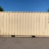 20′ x 8′ x 8.5′ Tall– Wind and Watertight Off Rent Used Shipping / Storage Container – Beige - Image 3