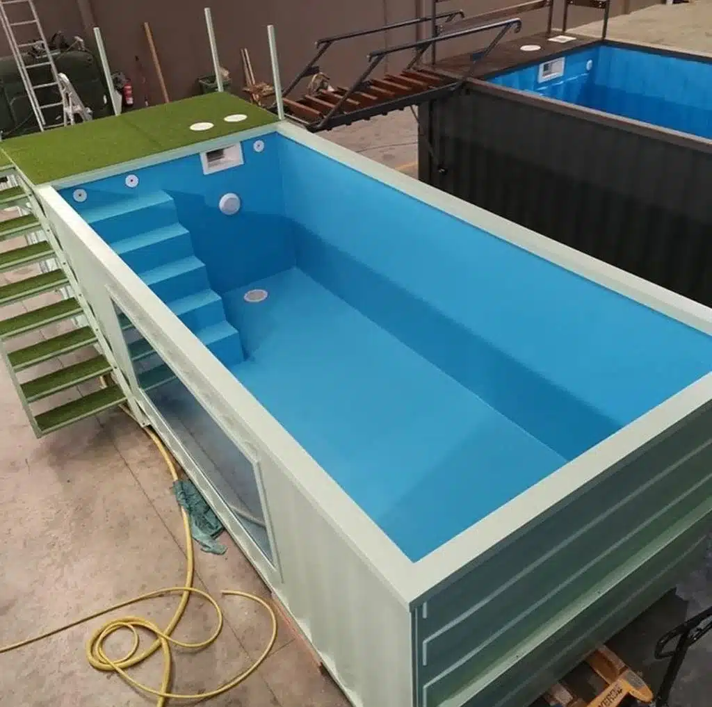 30Ft Shipping Container Swimming Pool.
