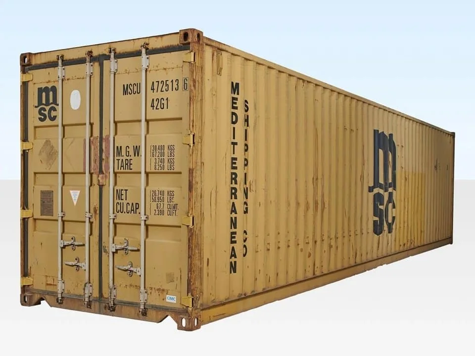 30ft x 8ft Premium Used Shipping Container – Bulk.