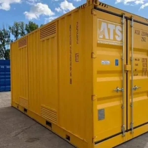 30ft x 8ft Shipping Container – One Trip – Yellow.