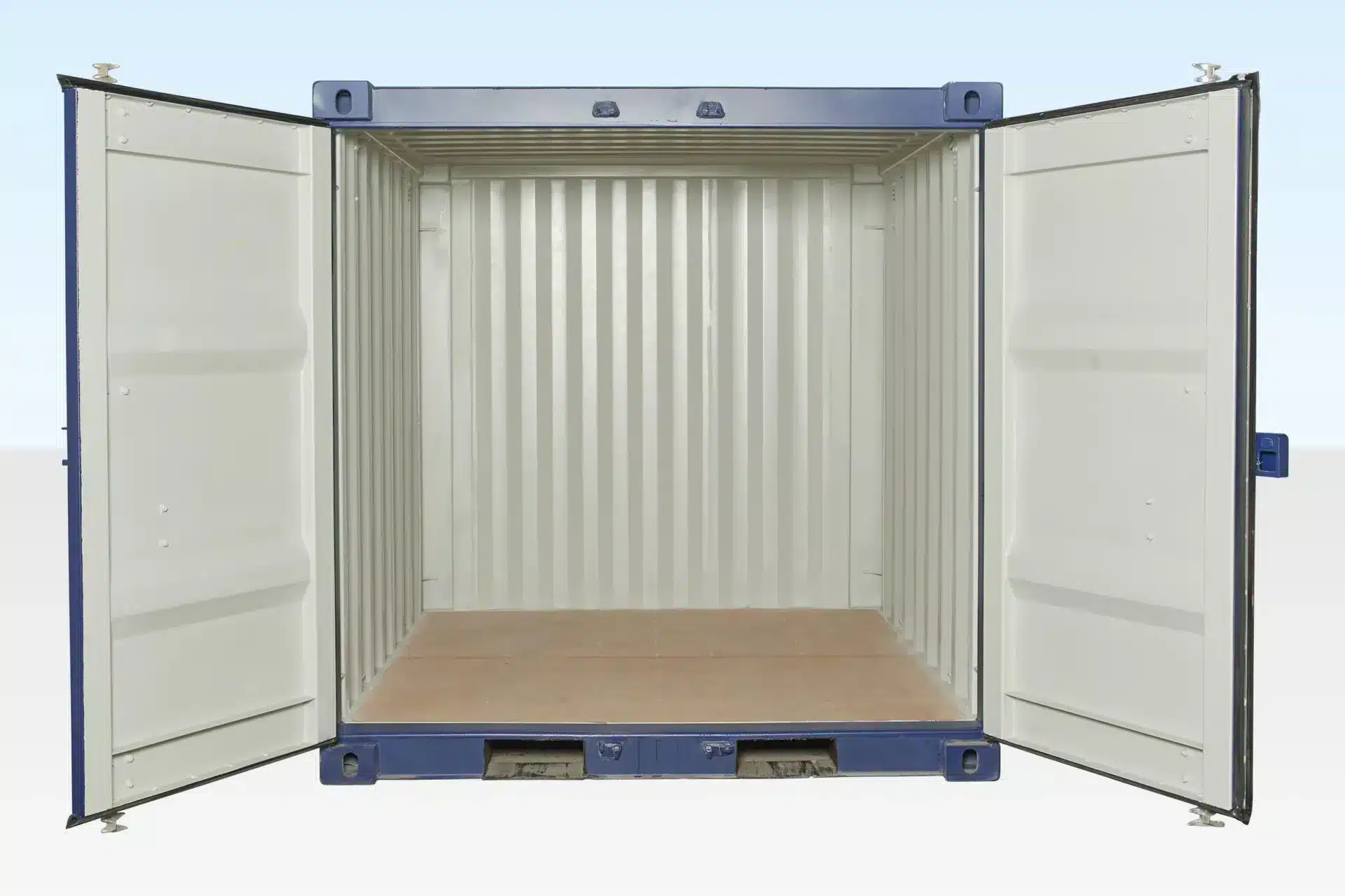 10ft Blue One Trip Shipping Container for Sale – ISO Certified - Image 5