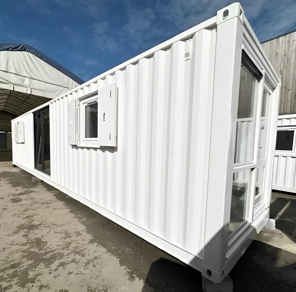 Converted 40ft Shipping Container | Open Plan Office | Portable Container Building - Image 4