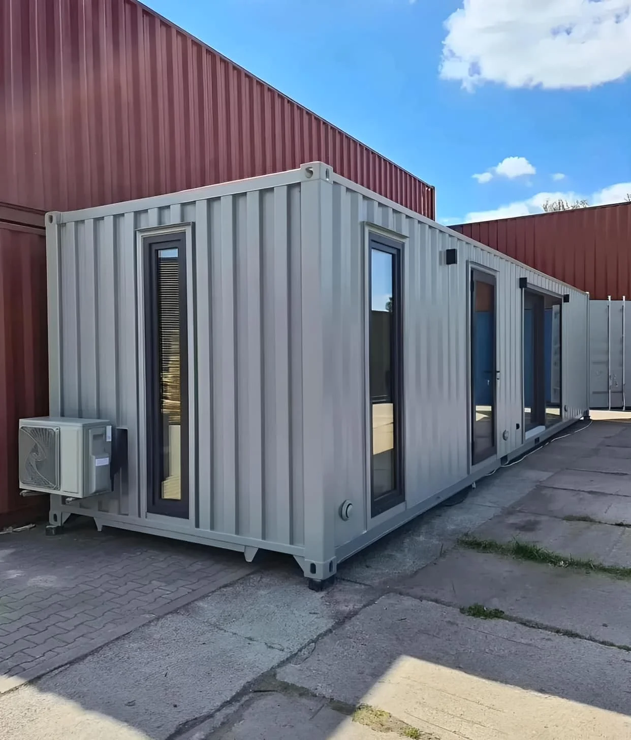 Custom 40ft Shipping Container House.