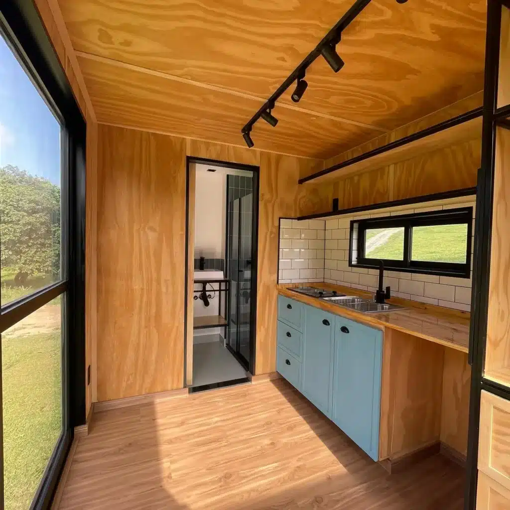 Custom 20ft Cozy Cabin Container House - Image 7