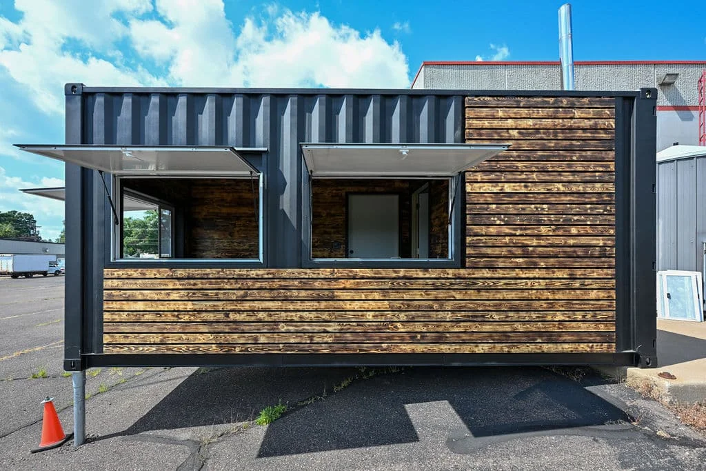 20ft Portable Shipping Container Bar | Commercial Pop-Up Bar Container