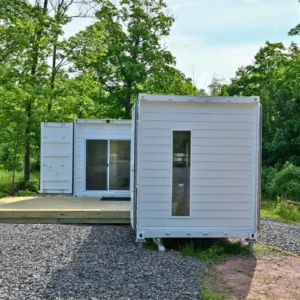 40FT Augustine Luxury Container Home with Kitchen, Bathroom & Garage | Ready to Ship | Free USA Delivery