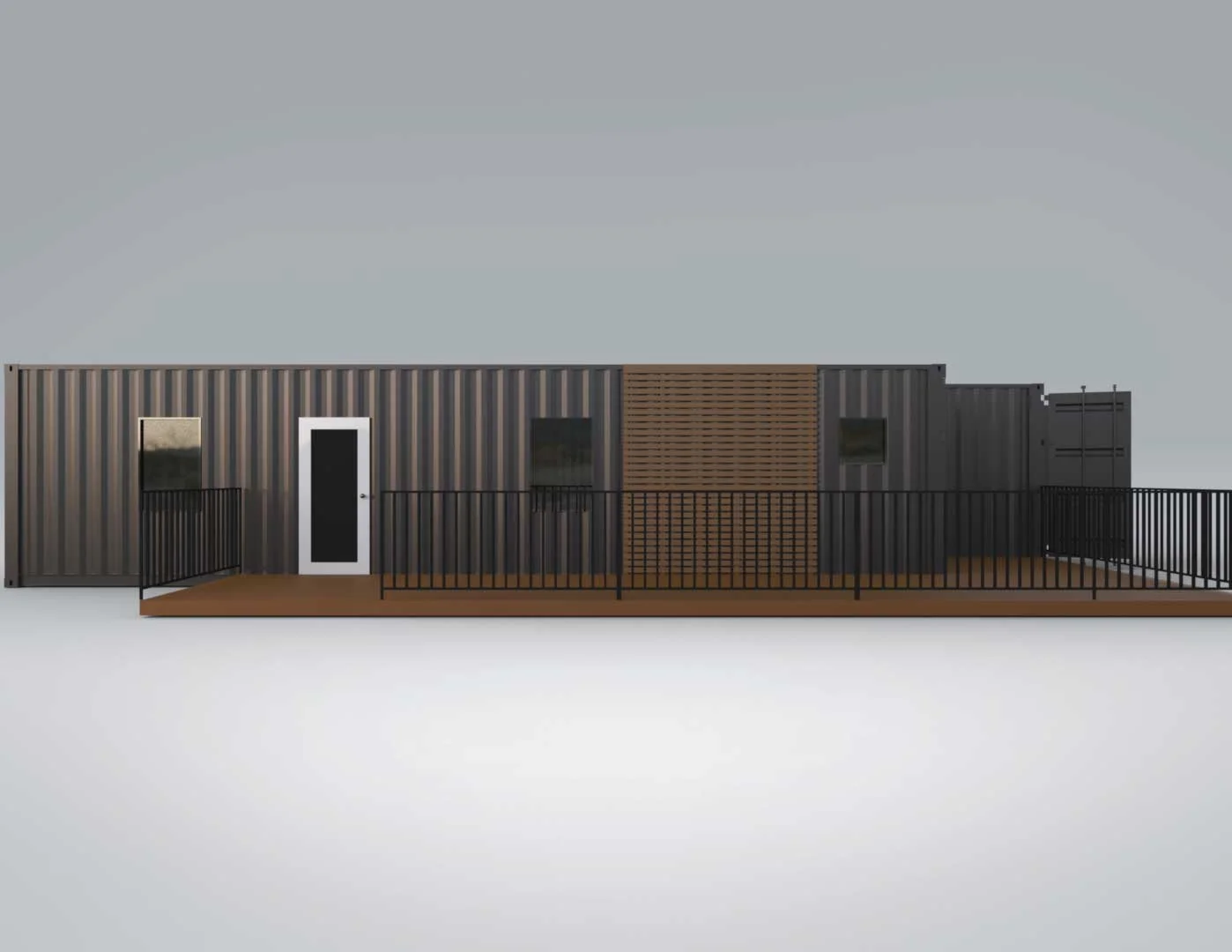 Luxury 2 Bedroom Shipping Container Home | The Clark | Two 40ft Containers - Image 3