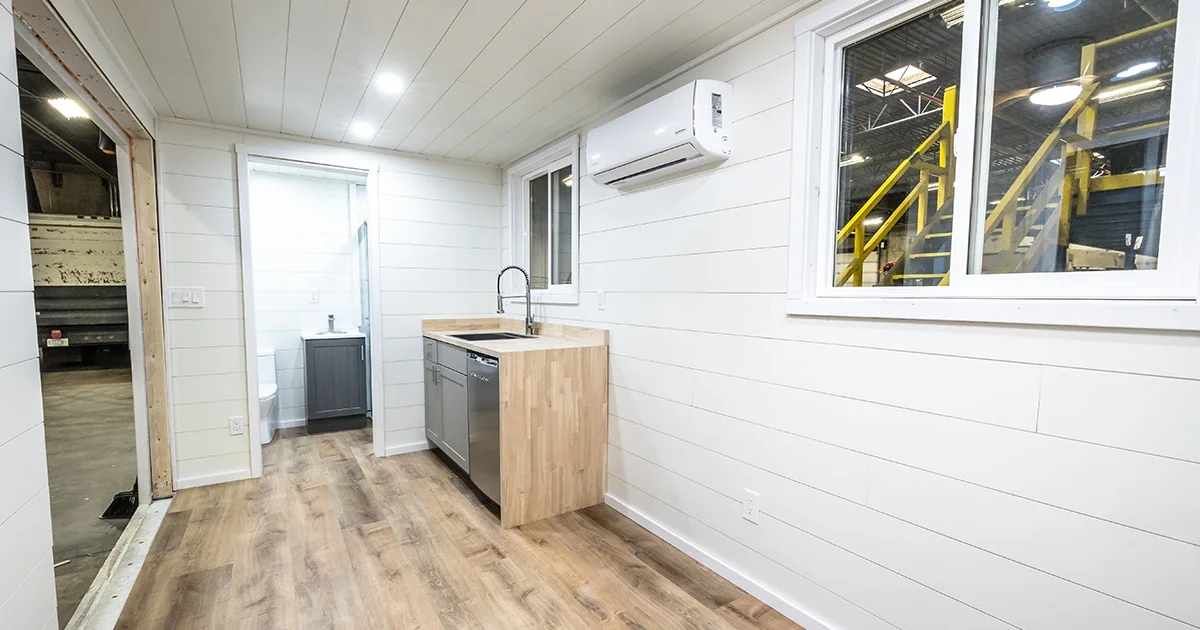 20FT Ezra Modern Container Home | Turnkey Tiny House | Portable Prefab Container Home - Image 3