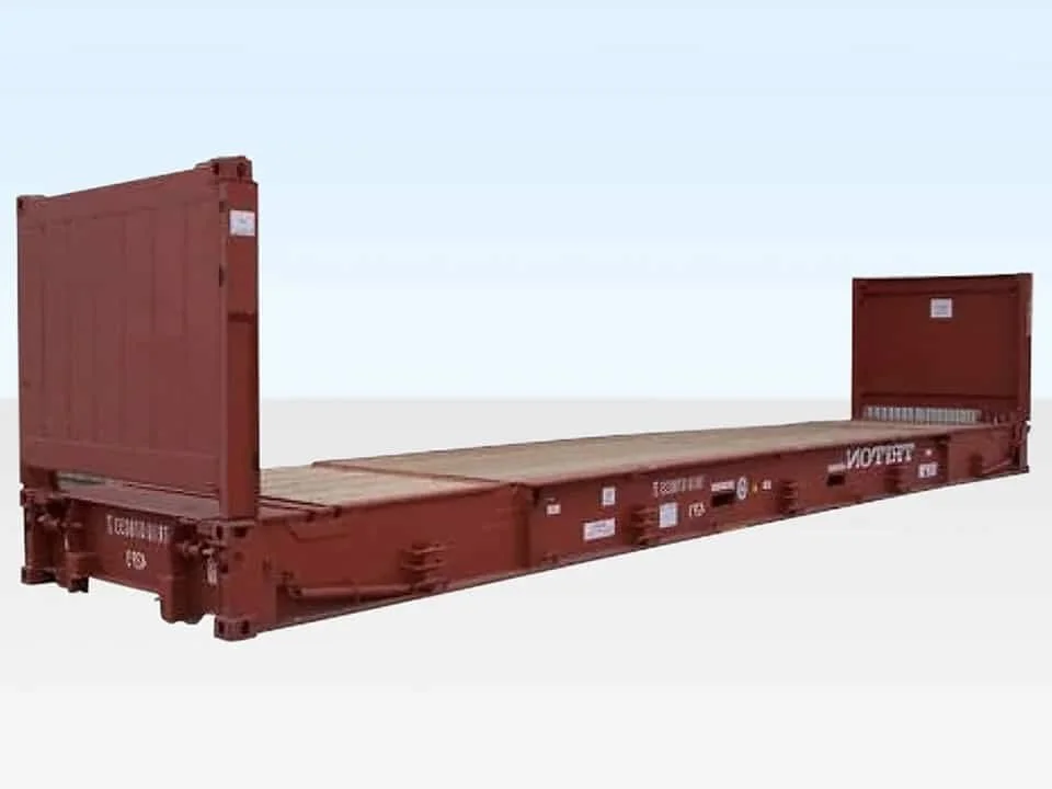 40Ft X 8Ft Used Container Flat Racks. - Image 4