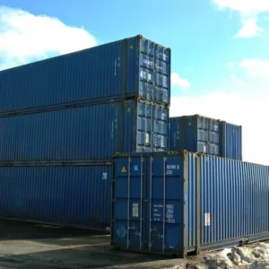 45′ HCPW Shipping Container Blue (RAL 5013).